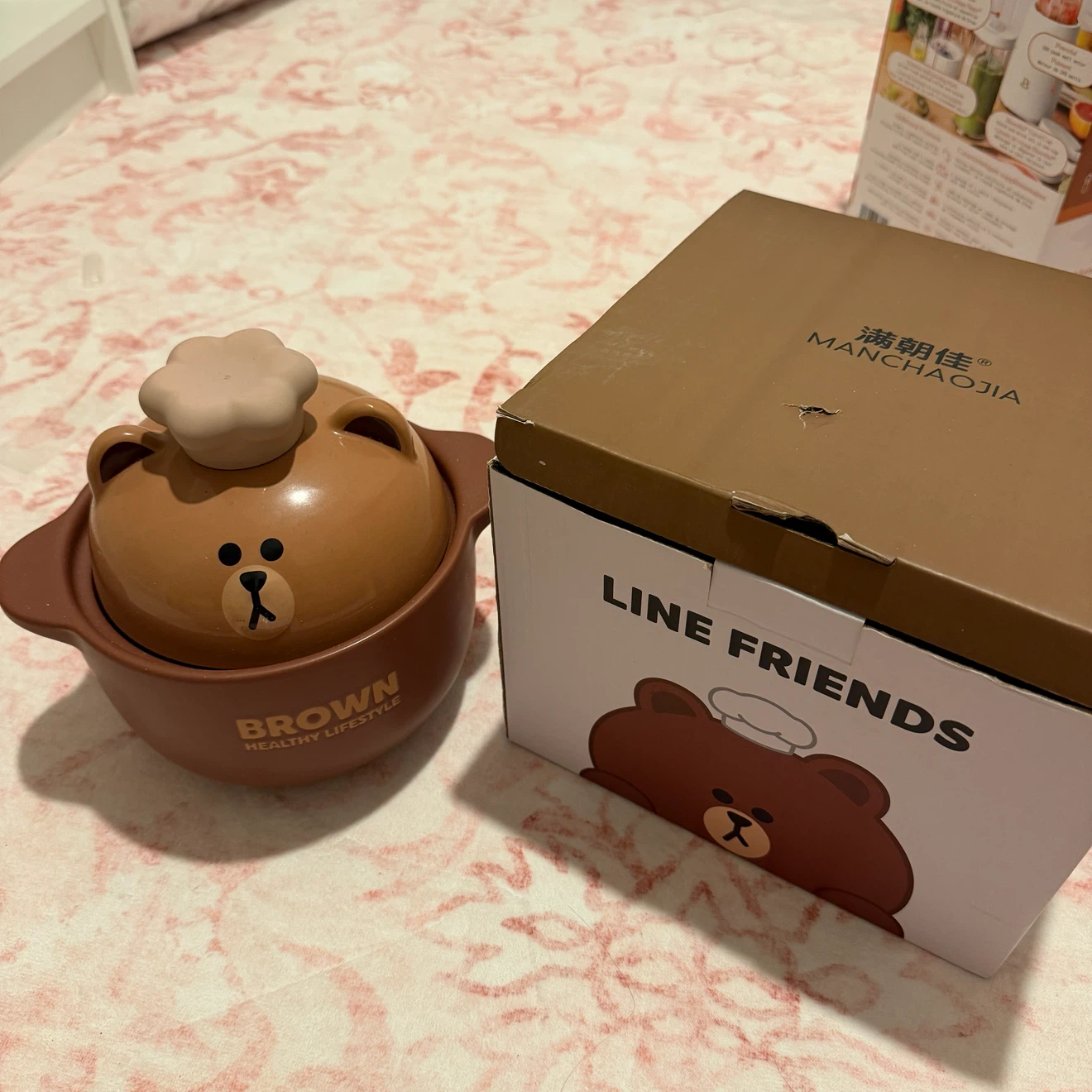 (BRAND NEW) Line Friends Brown Bear Pot