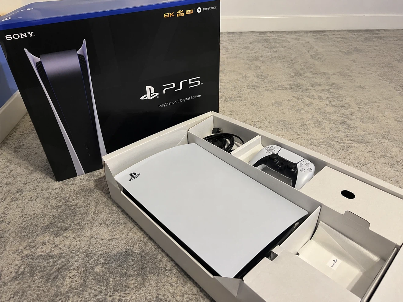 Sony PlayStation 5 PS5 Digital Edition Console