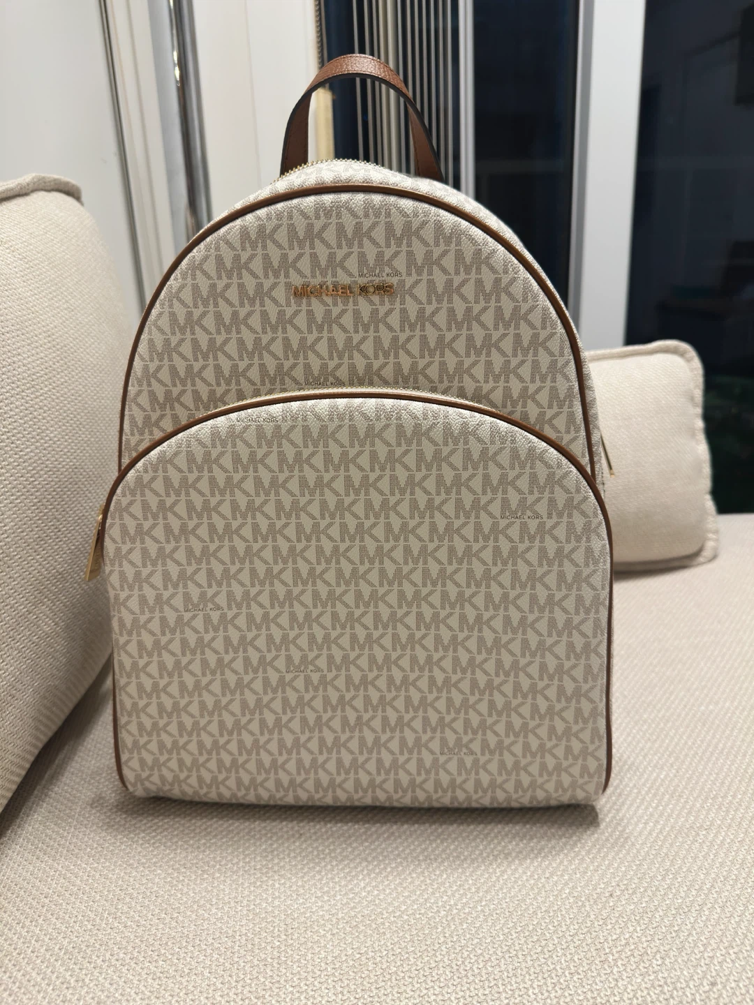 Michael Kors Rhea Logo Backpack