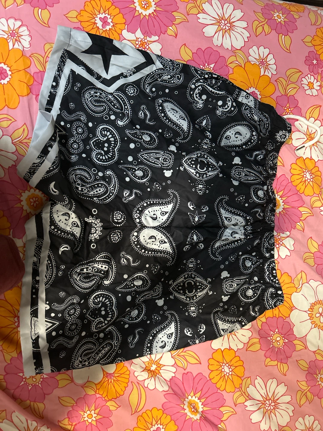 Brooklyn Shorts - Black Paisley - photo 2