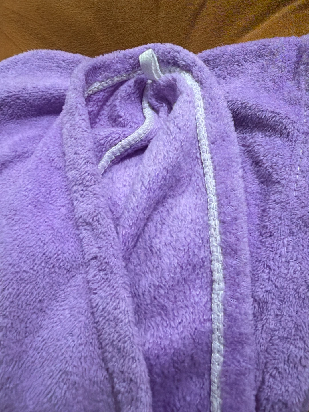 Purple Microfiber Hair Towel - photo 4
