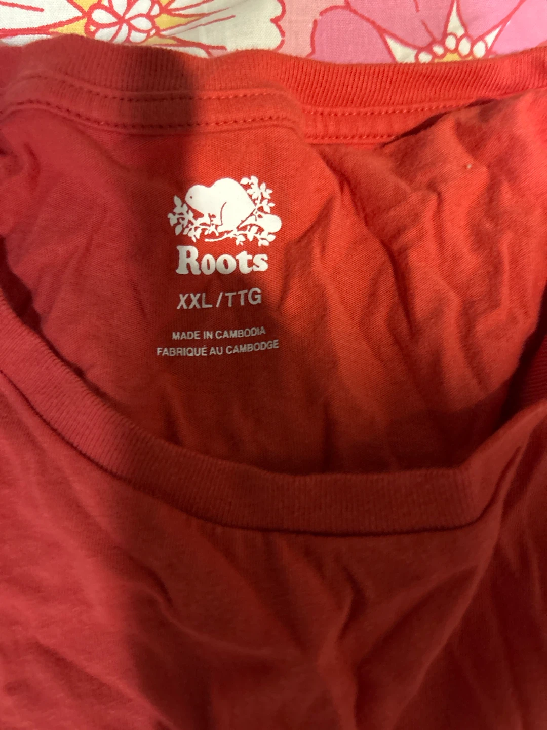Roots T-Shirt XXL Red - photo 2