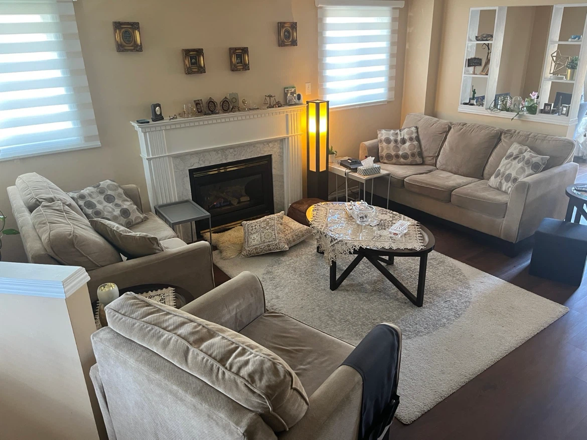Sofa and Loveseat Set MADE IN CANADA. //MOVING SALE //