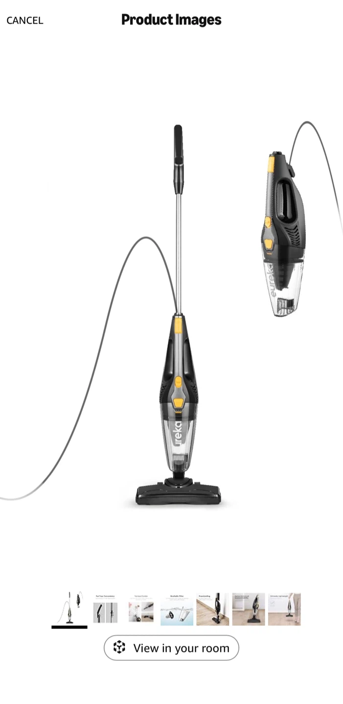 Eureka 3-in-1 Lightweight Stick Vacuum | Like New - photo 2