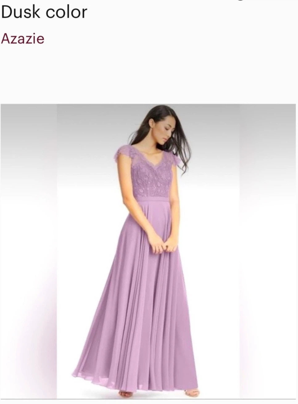 Azazie dress NWT - photo 5