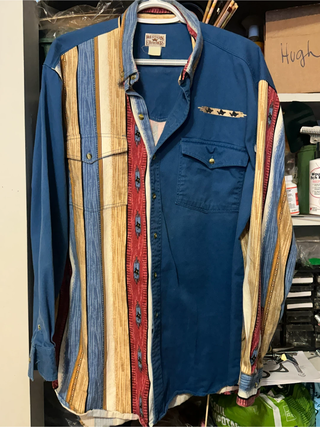Vintage Western Frontier Western Shirt
