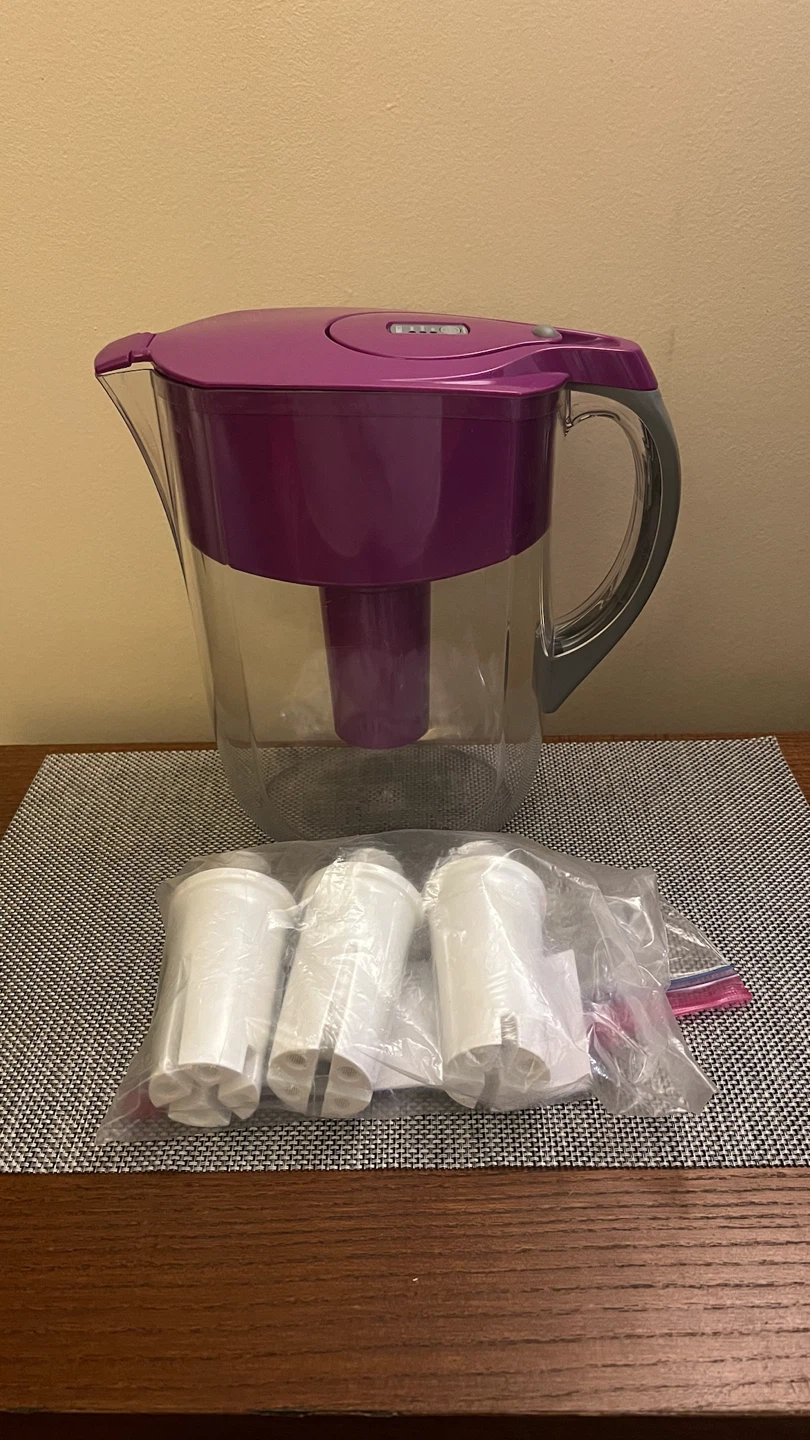 10-Cup Brita Grand Water Filter Pitcher with 3 Filters