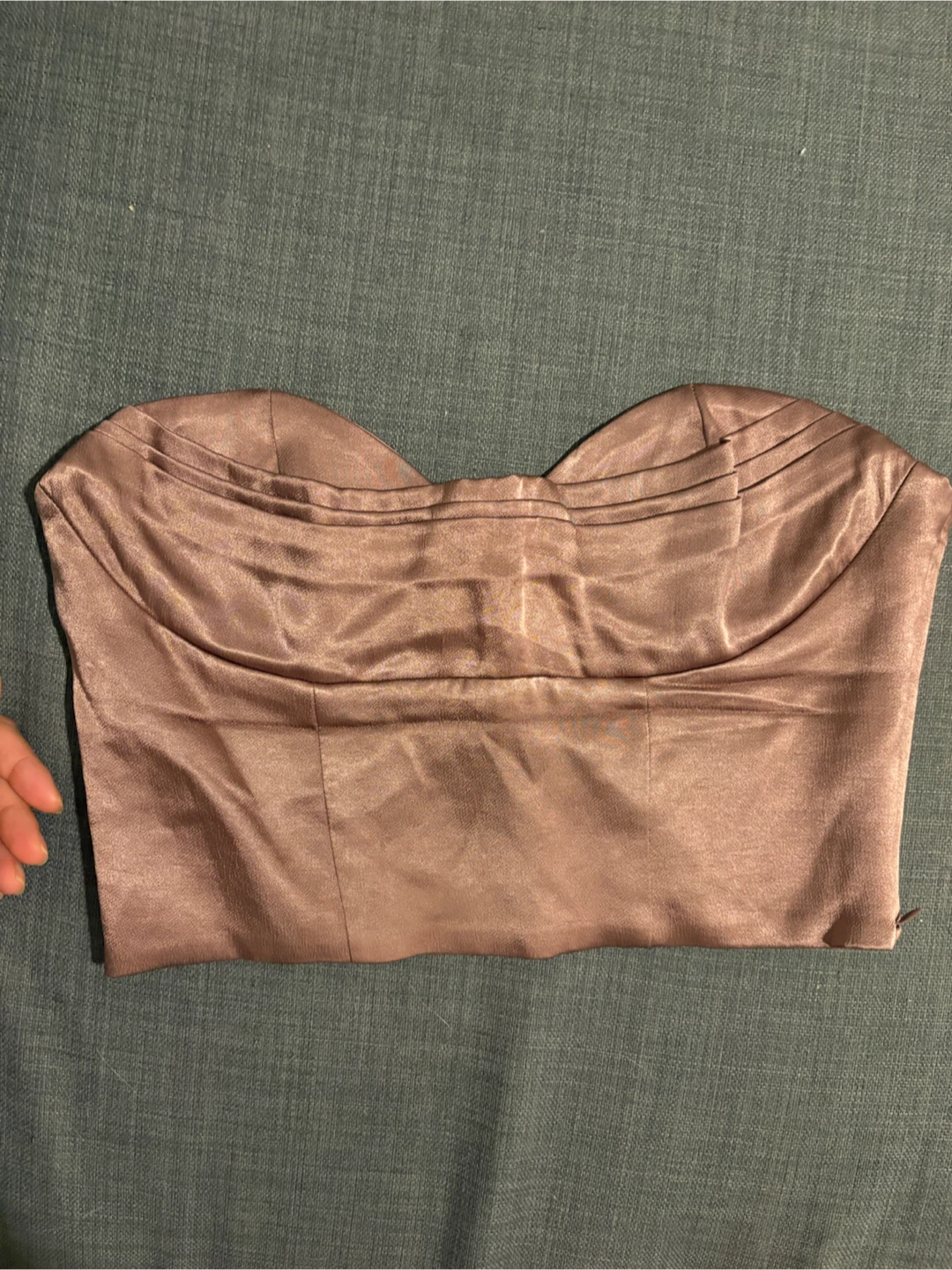 Zara satin Corset Top fits S - photo 2