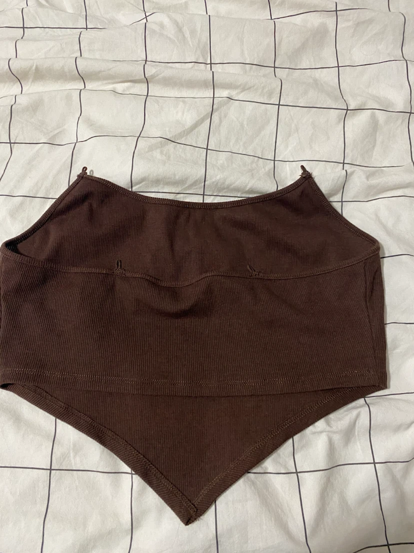 Brown Bandana Crop Top - photo 2