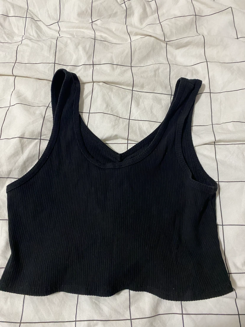 Ardene Basic Black Ribbed Tank Top XL/TG - photo 3