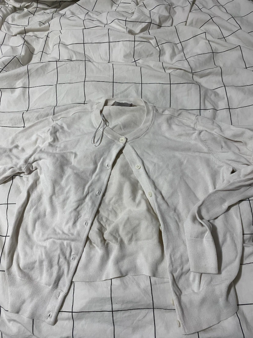 White H&M Cardigan