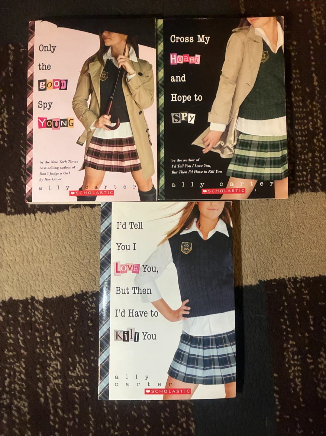 Ally Carter Spy Books - 3 Book Set