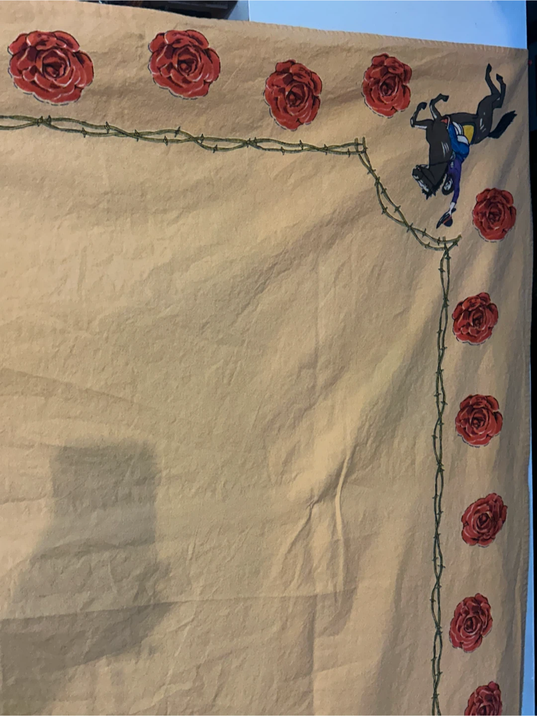 Vintage Marble Canyon Western Themed Table Cloth - photo 4
