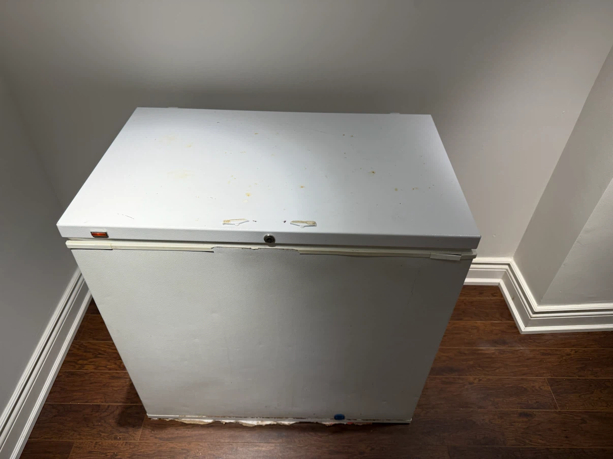 White Chest Freezer