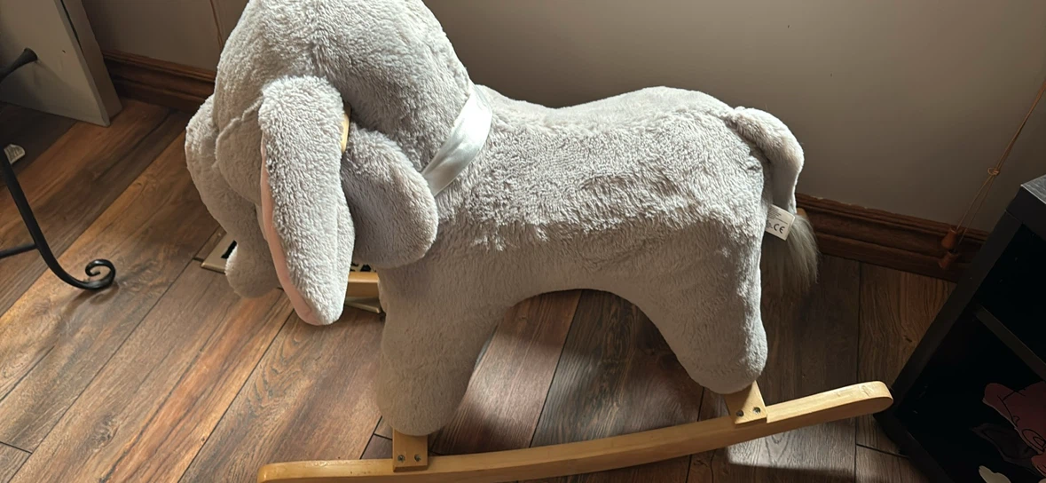 Plush Elephant Rocking Horse - photo 2
