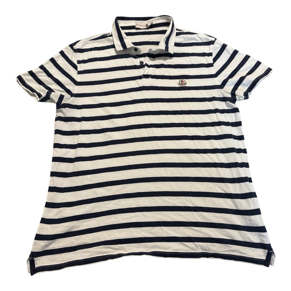 Moncler Striped Polo Shirt
