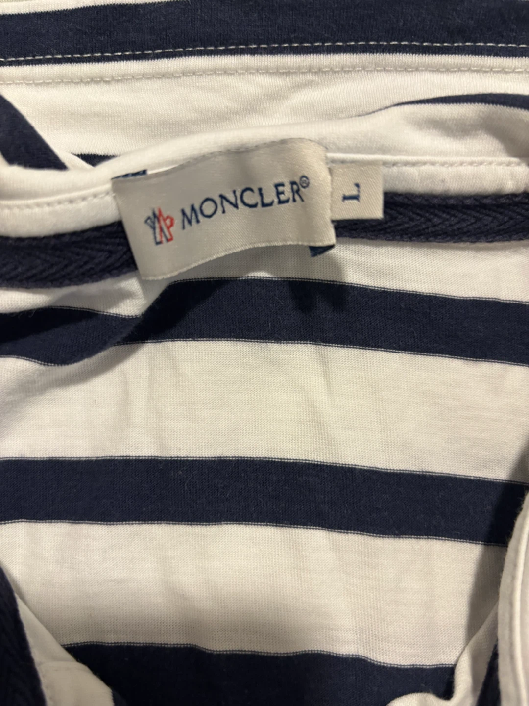Moncler Striped Polo Shirt - photo 4