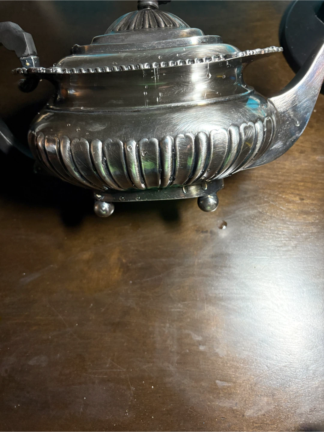Vintage Silver Plated Teapot - photo 2