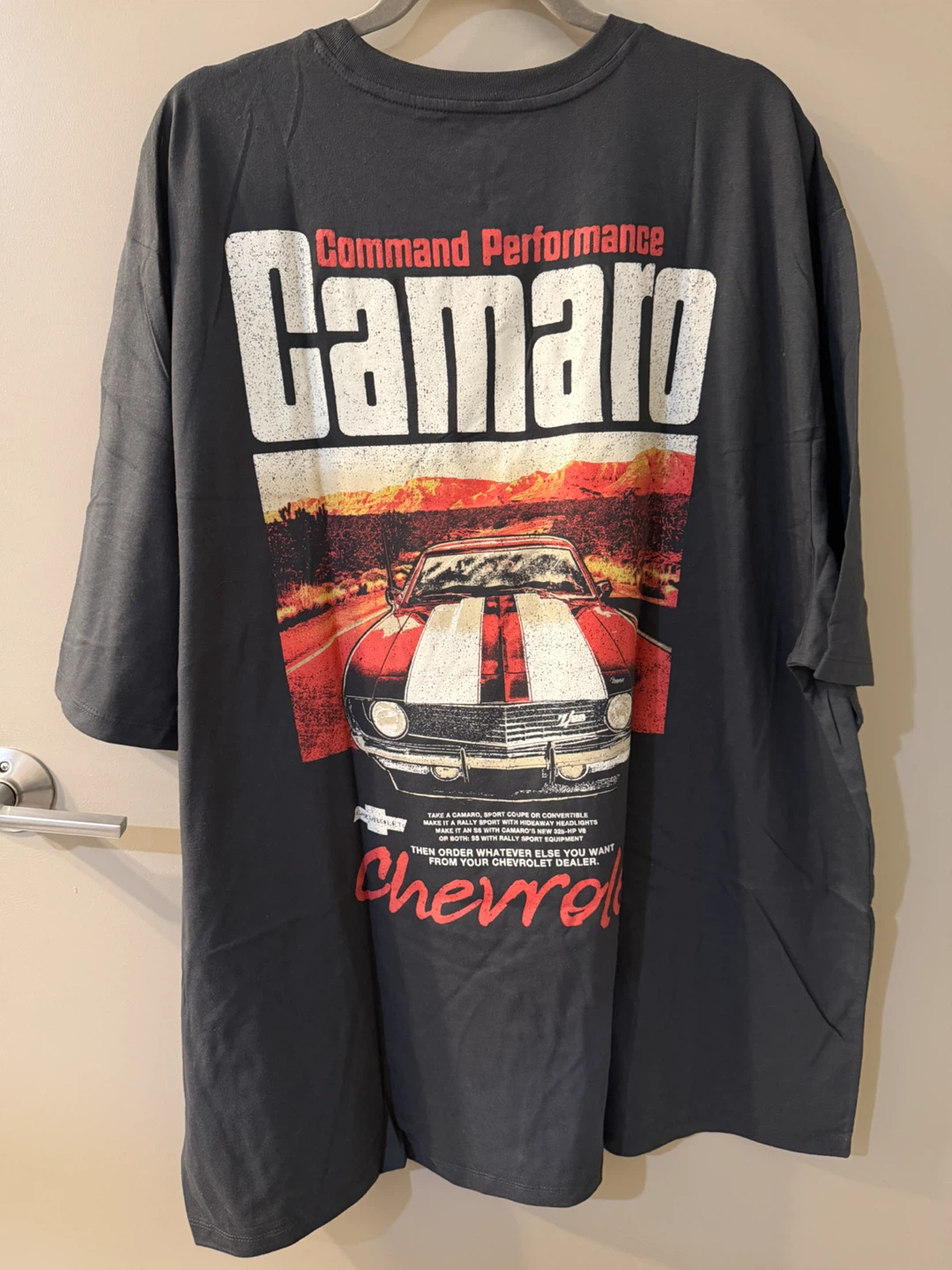 GM Official Chevrolet Camaro Graphic T-Shirt 3XL - photo 4