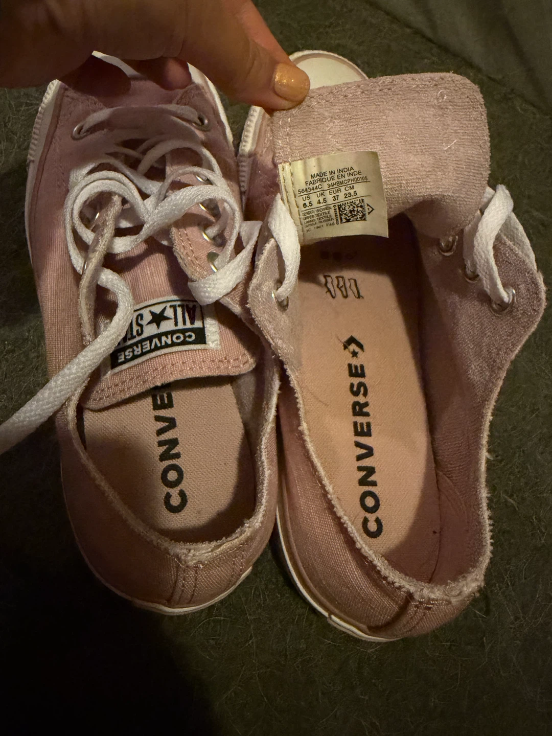 Pink Converse All Star Sneakers - photo 3