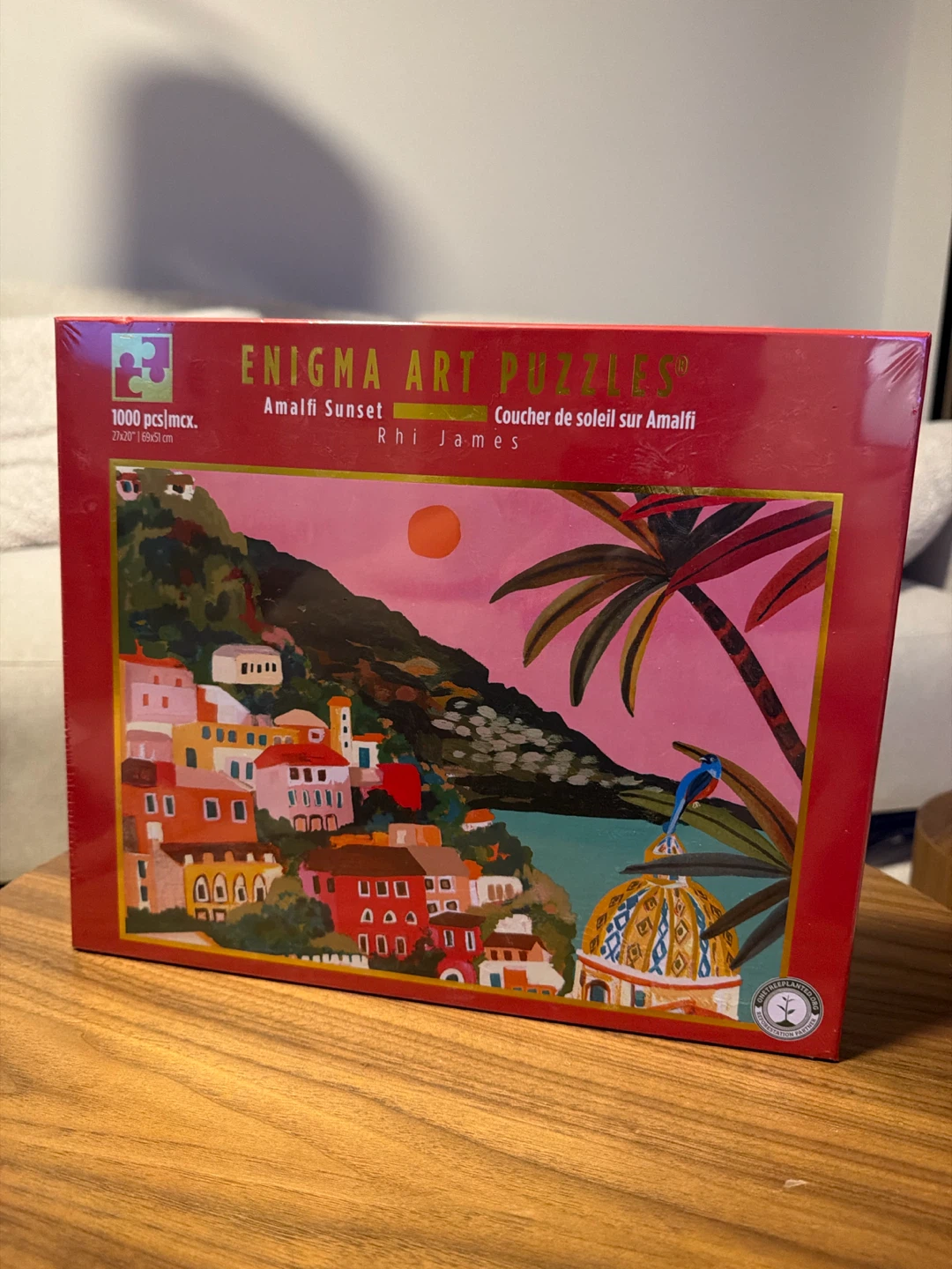Enigma Art Puzzles Amalfi Sunset 1000 Piece Jigsaw Puzzle