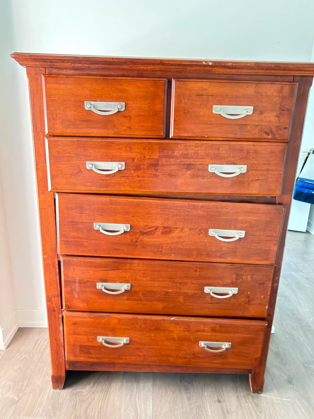 Wooden Tall Dresser Chest