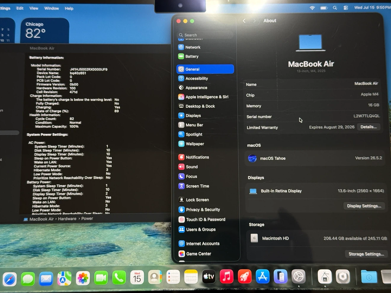 MacBook Air 13-inch, M4, Sky Blue, 2025, 16GB RAM, 256 SSD - photo 3