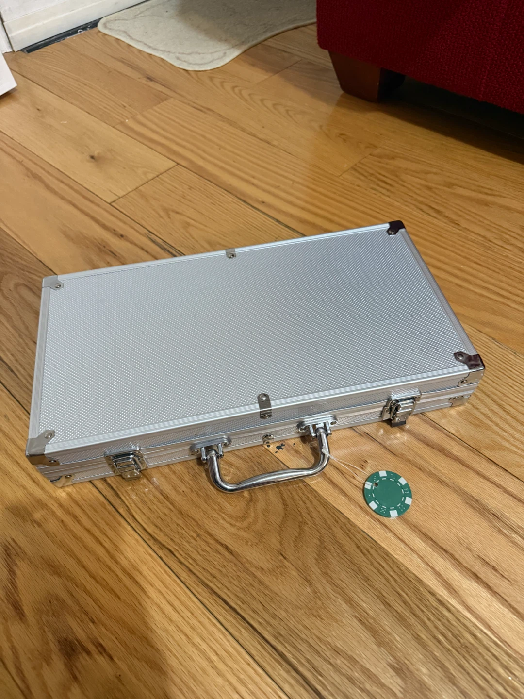 Poker Chip Set with Aluminum Case