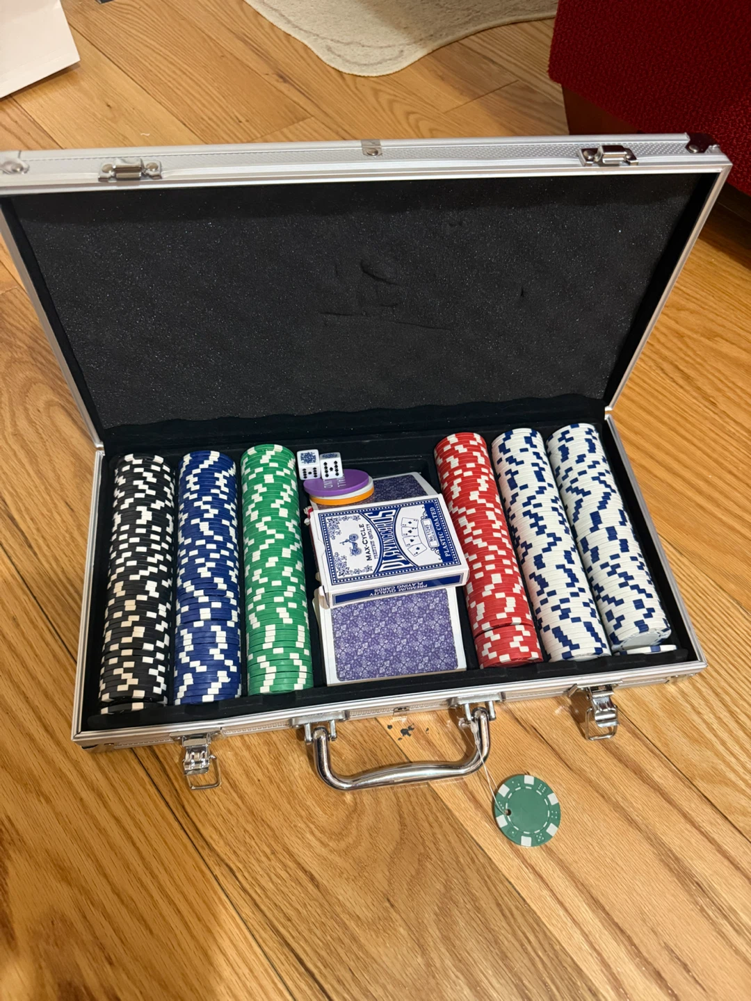 Poker Chip Set with Aluminum Case - photo 2