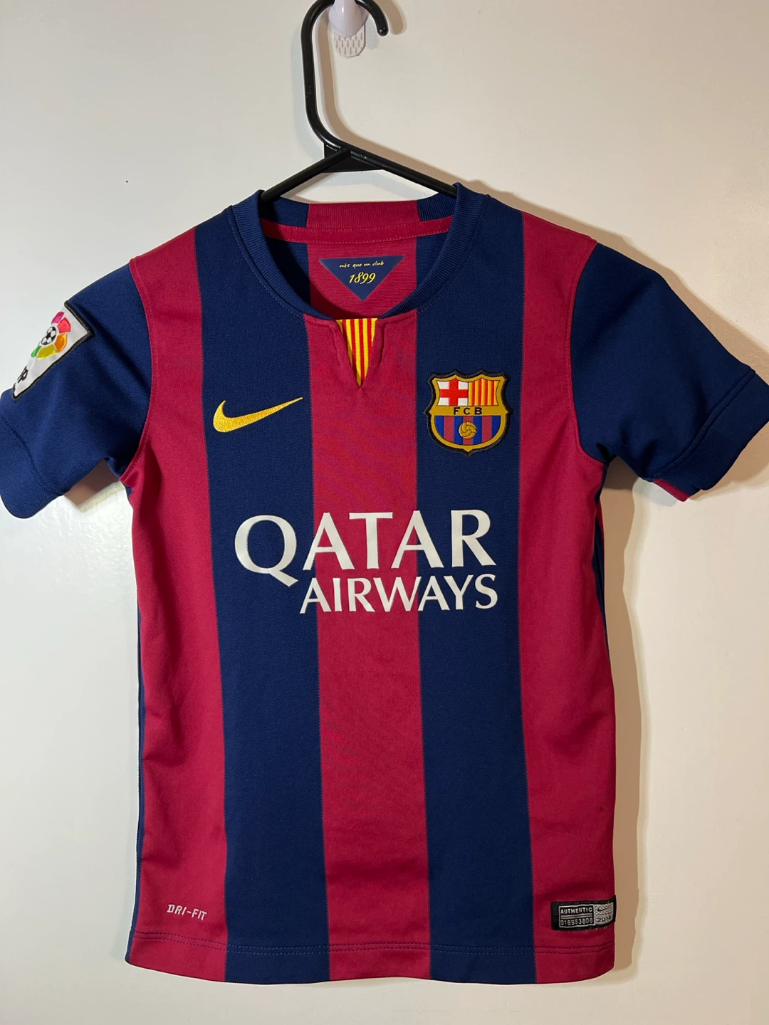 Nike FC Barcelona Soccer Jersey size XS youth
