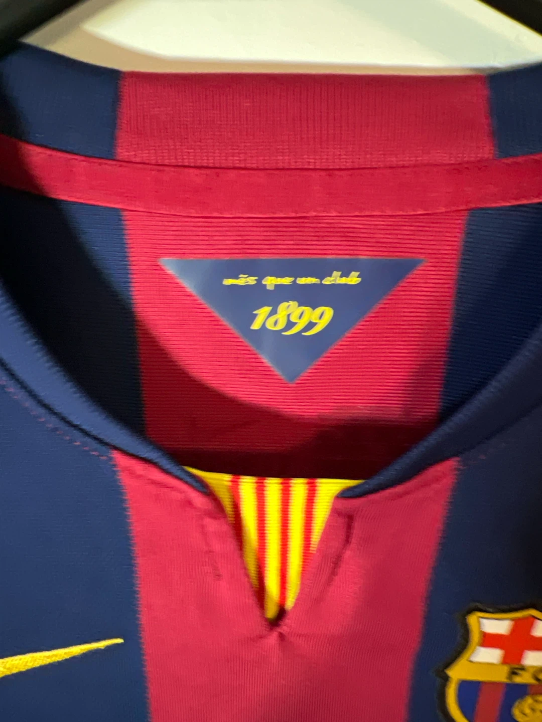 Nike FC Barcelona Soccer Jersey size XS youth - photo 4