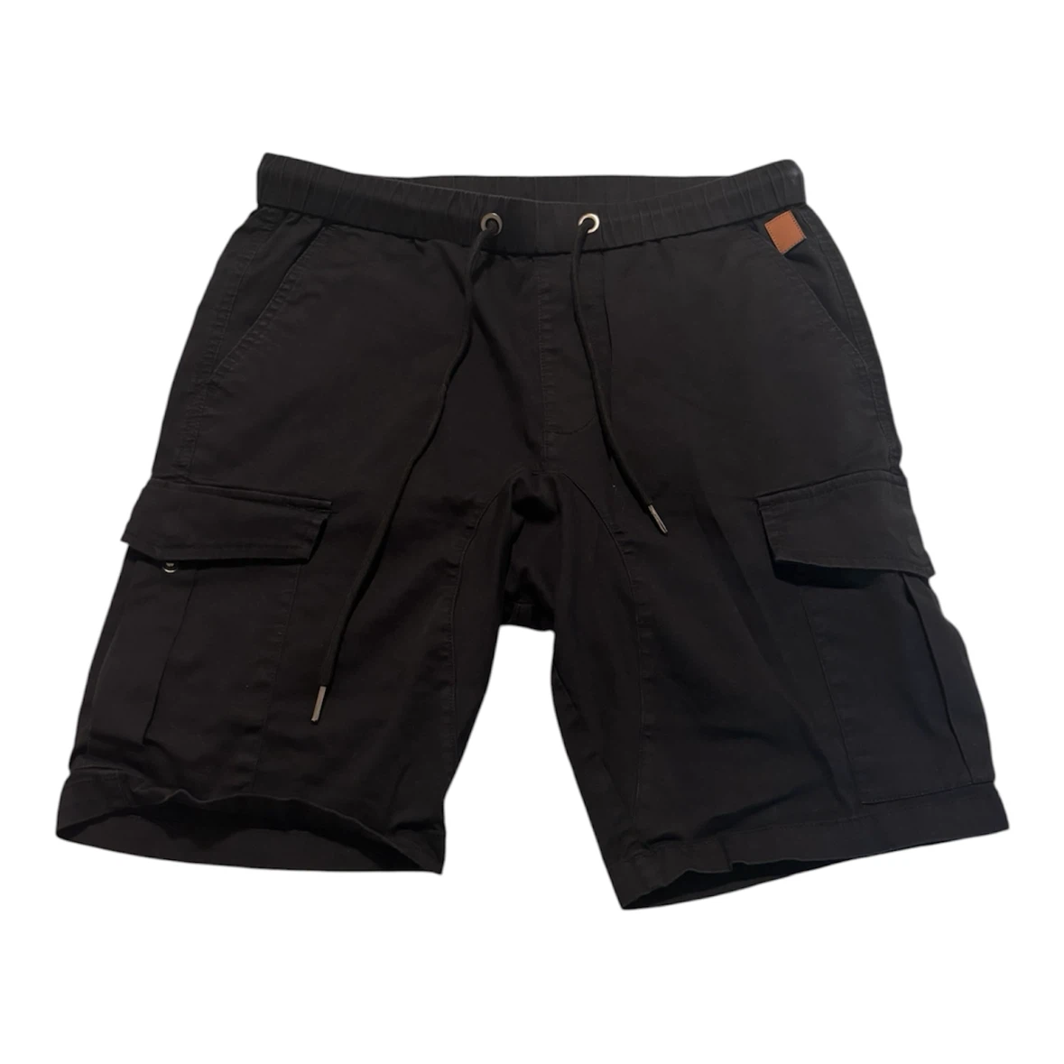Black Cargo Shorts Size 32