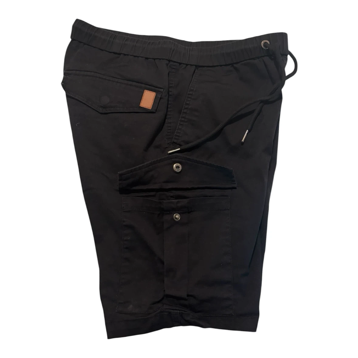 Black Cargo Shorts Size 32 - photo 2