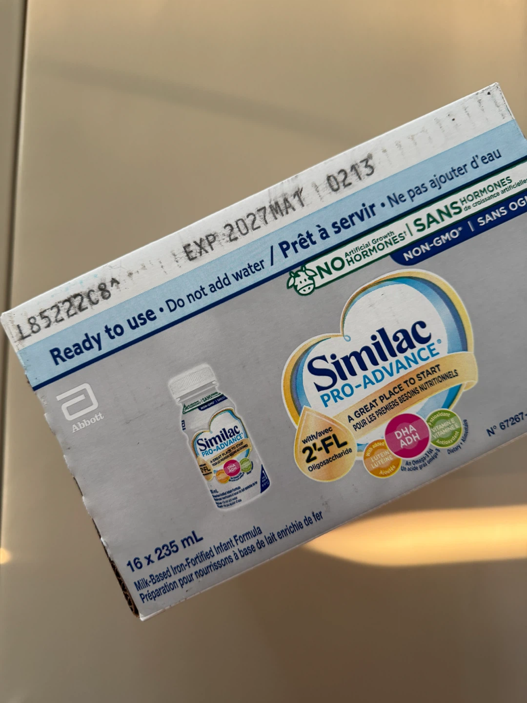 Similac Pro-Advance Step 1 Ready to Use Formula 16 bottles - photo 2