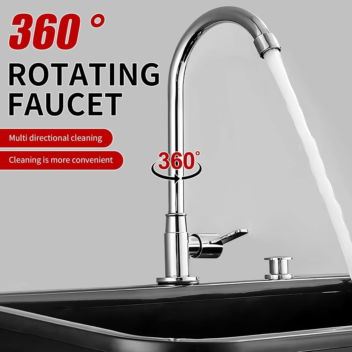 Multifunctional freestanding Plastic Vegetable Sink with Cabinet - photo 2