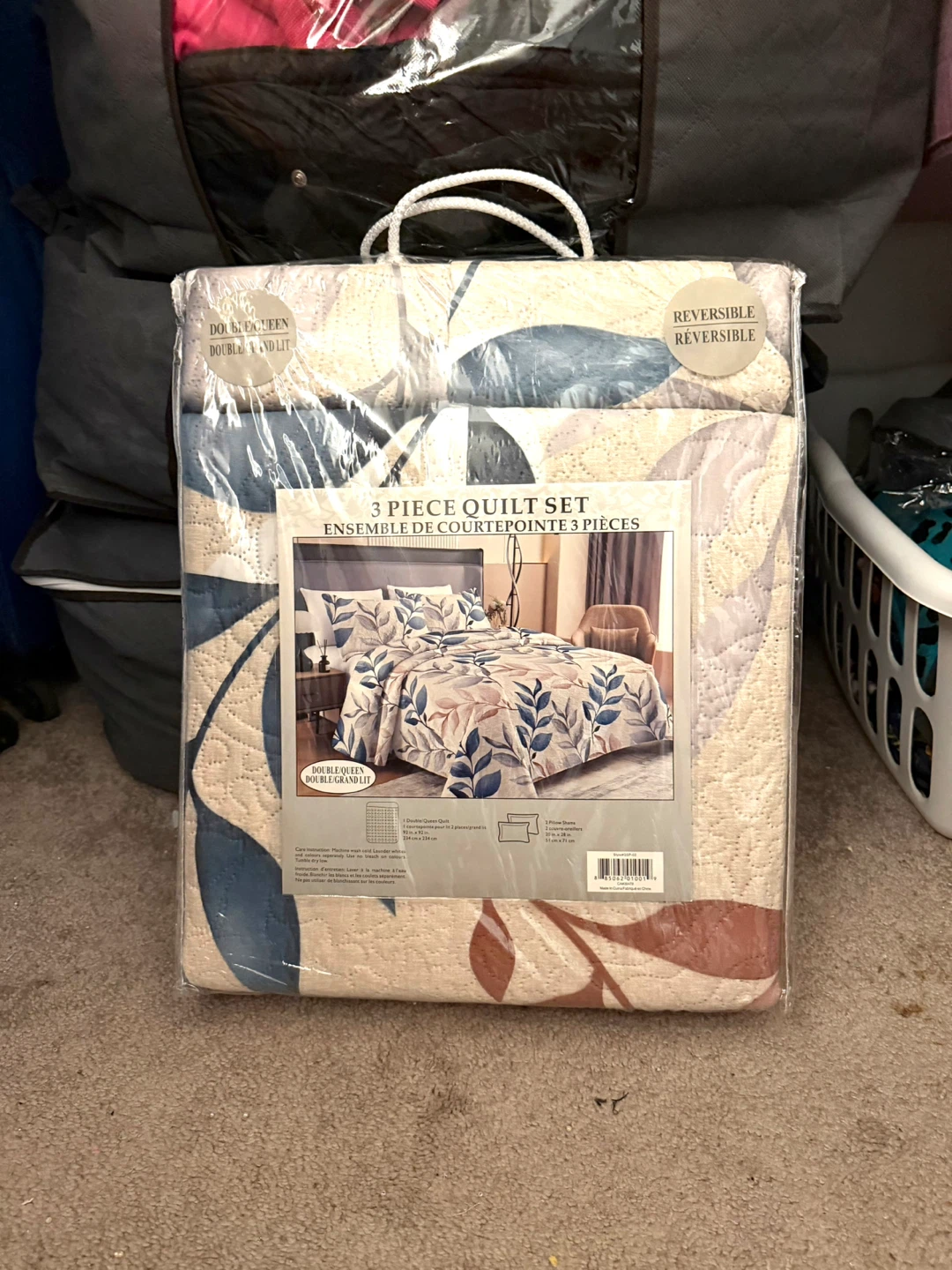 3 Piece Quilt Set - Double/Queen