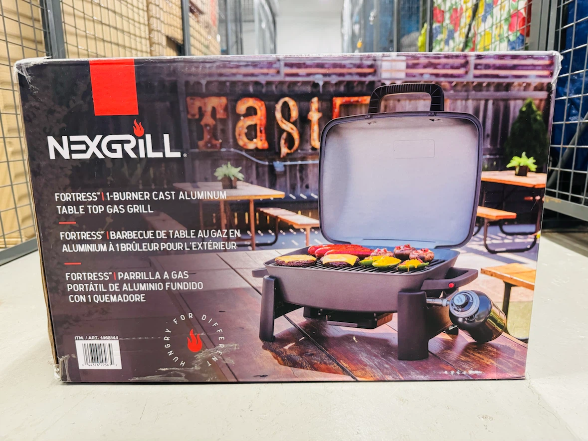 Nexgrill Portable 1-Burner Table Top BBQ Gas Grill
