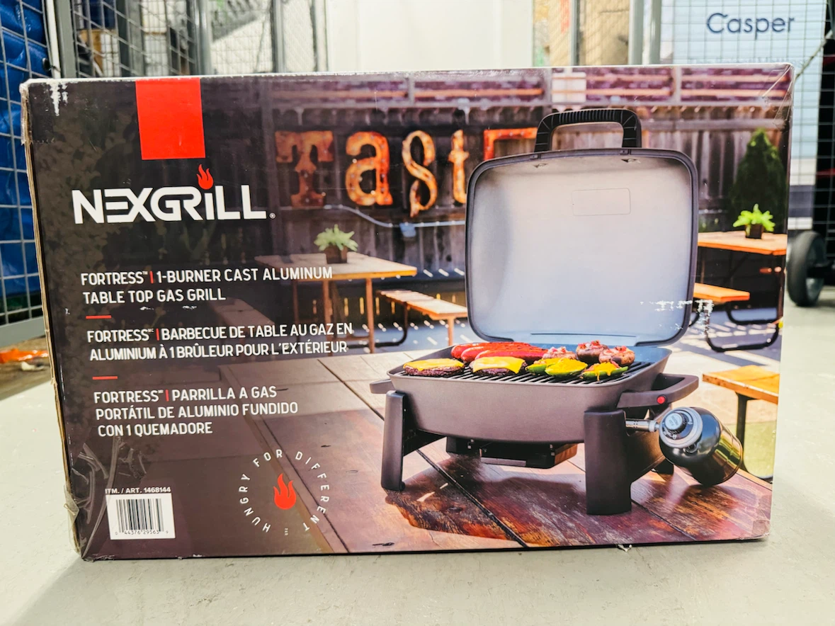 Nexgrill Portable 1-Burner Table Top BBQ Gas Grill - photo 5