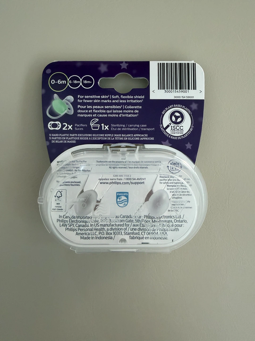 Philips Avent Ultra Soft Night Pacifiers 0-6M baby - photo 2