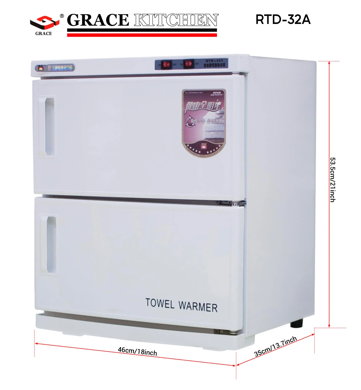 Grace Towel Warmers Counter-top