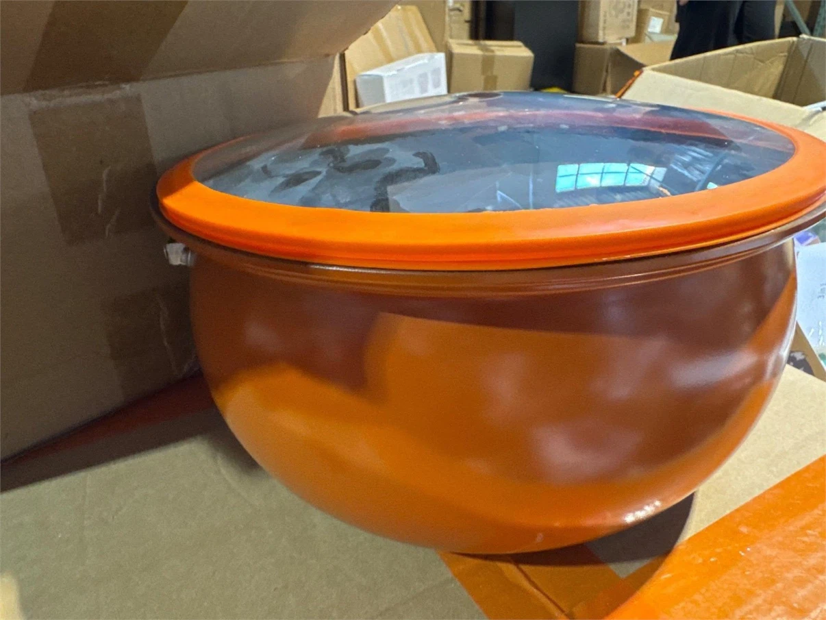 Orange Multi-Pot with Glass Lid - photo 2