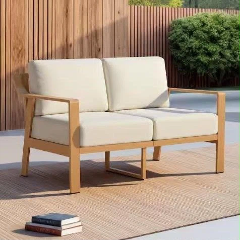 Outdoor Loveseat with Cushions