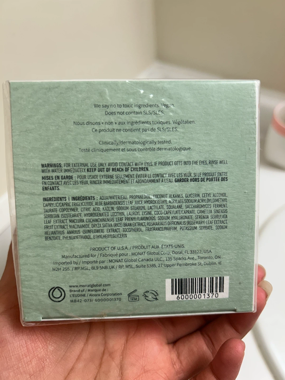 MONAT BE PURIFIED Oil-Free Moisturizer 45ml - photo 3