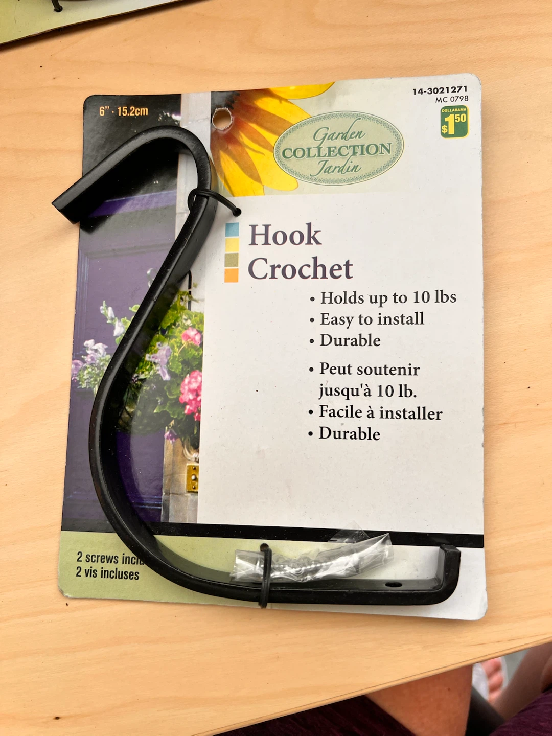Planter Fence hooks $0.75 each or all for $5