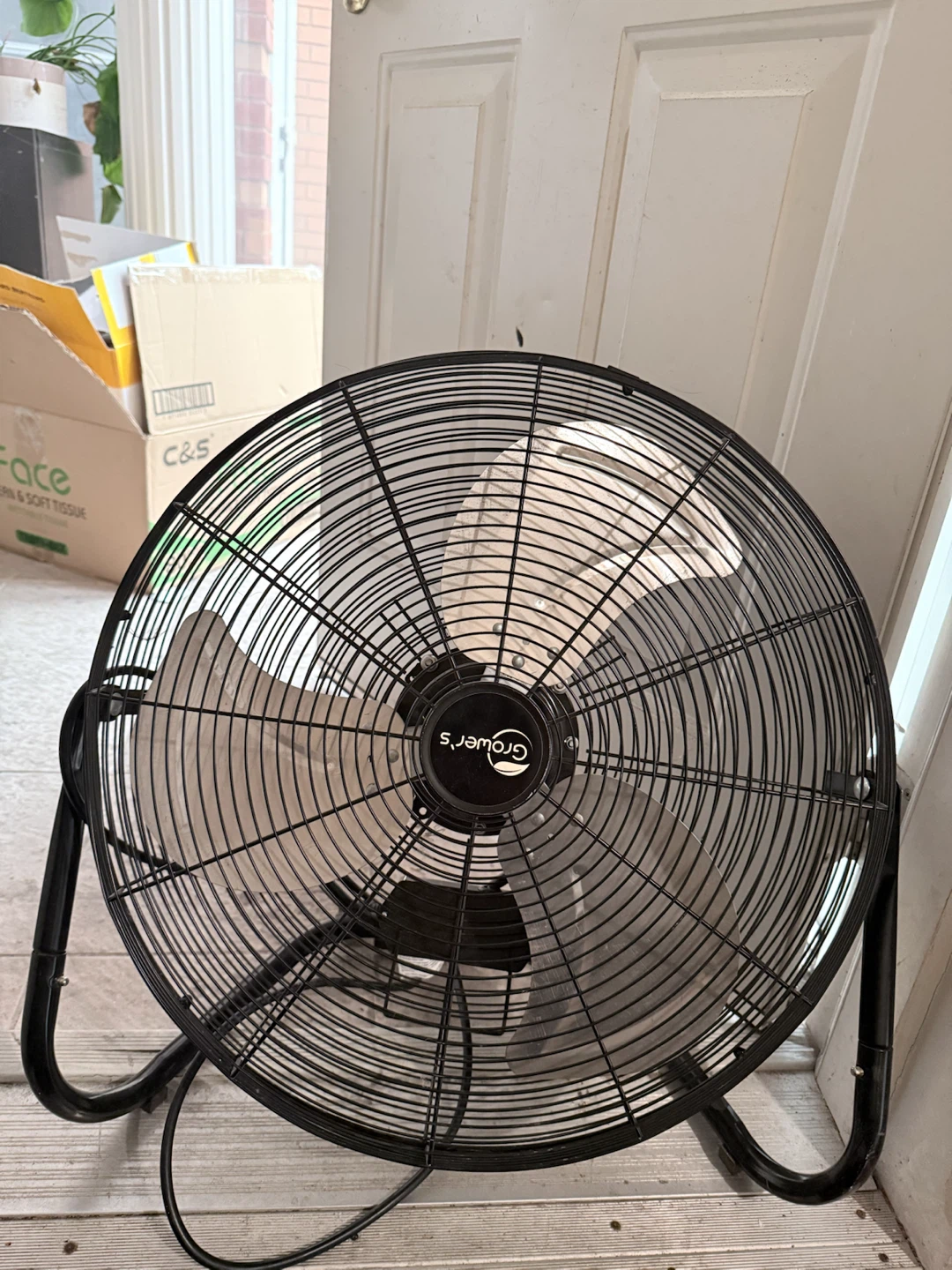 Grower's High-Velocity Floor Fan