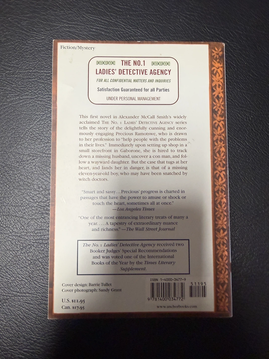 The No. 1 Ladies' Detective Agency by Alexander McCall Smith - photo 2