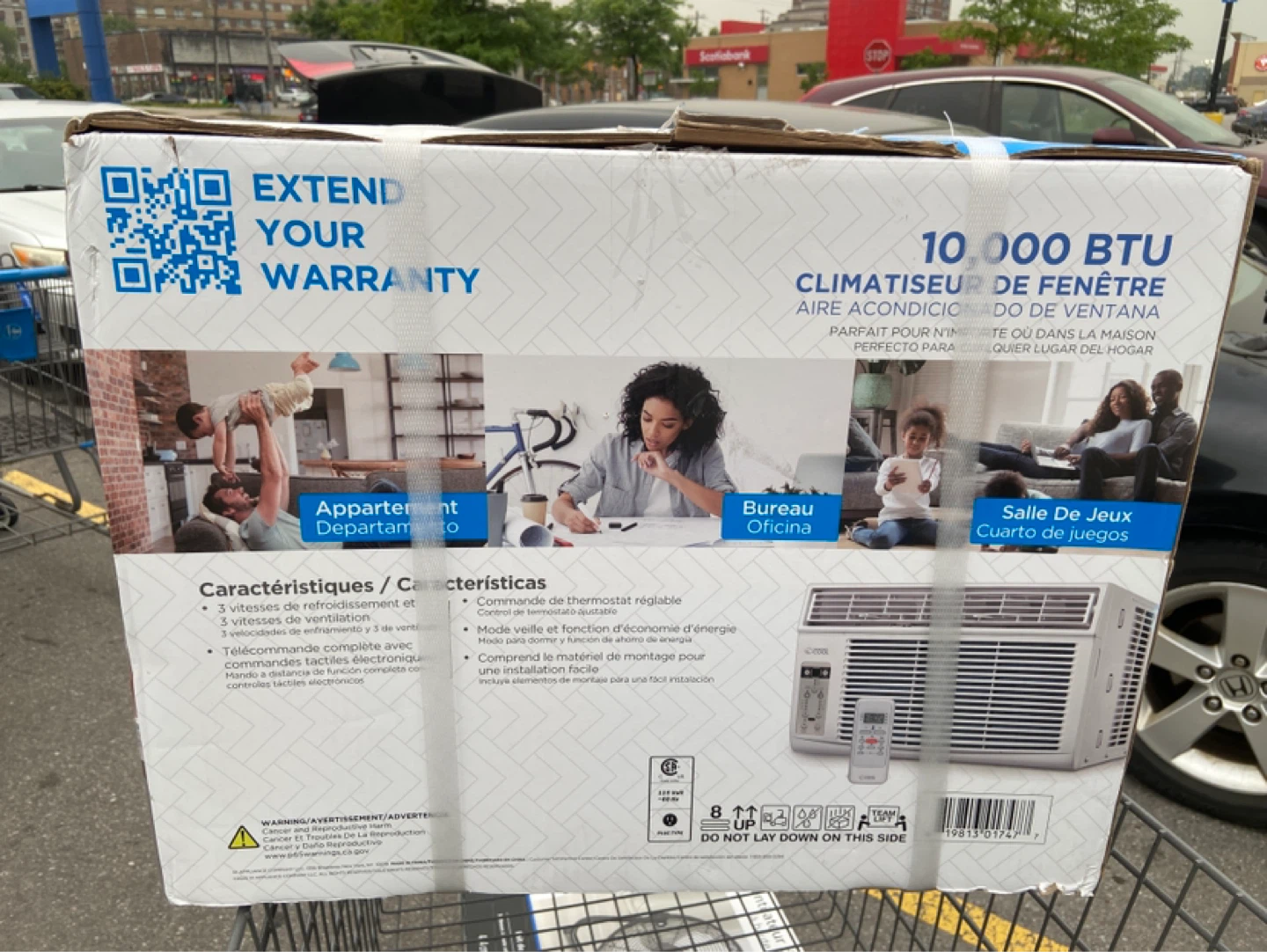 Commercial Cool; 10,000 BTU, unopened window A/C unit - photo 2