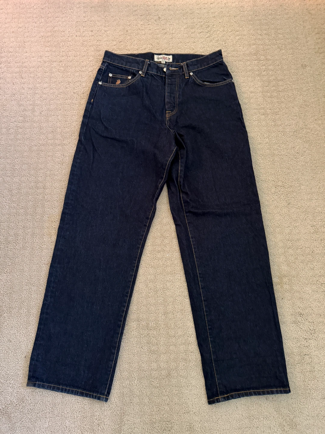 Stüssy Big Ol Jeans Dark Wash Size 30