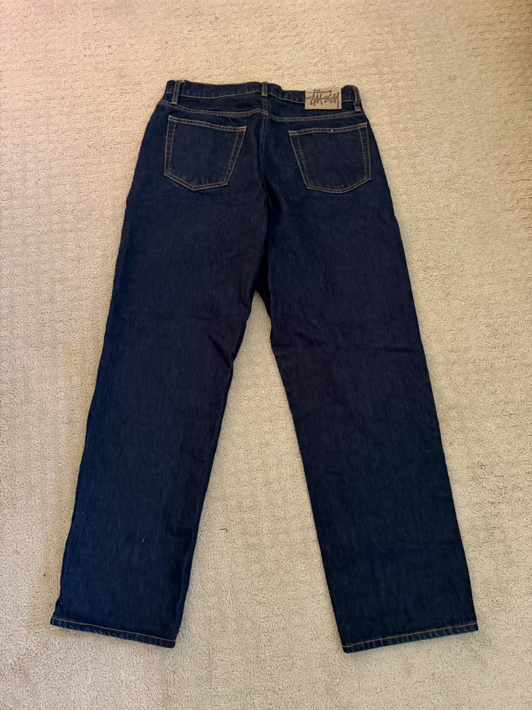 Stüssy Big Ol Jeans Dark Wash Size 30 - photo 2