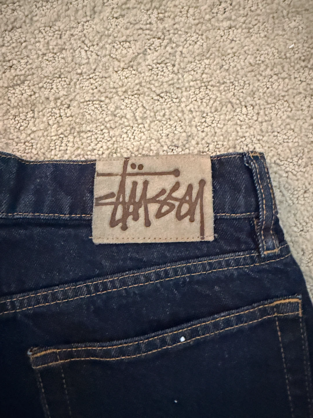 Stüssy Big Ol Jeans Dark Wash Size 30 - photo 3